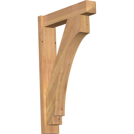 Ekena Millwork Imperial Craftsman Smooth Outlooker, Western Red Cedar, 5 1/2"W x 24"D x 36"H OUT06X24X36IMP04SWR
